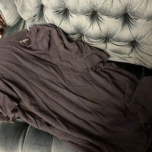 Blue crew neck pocket tee